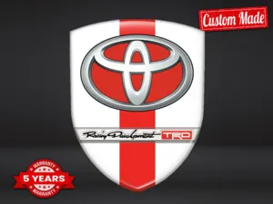 Toyota Calcomanías Resina Edición Exclusiva Estilo Superior